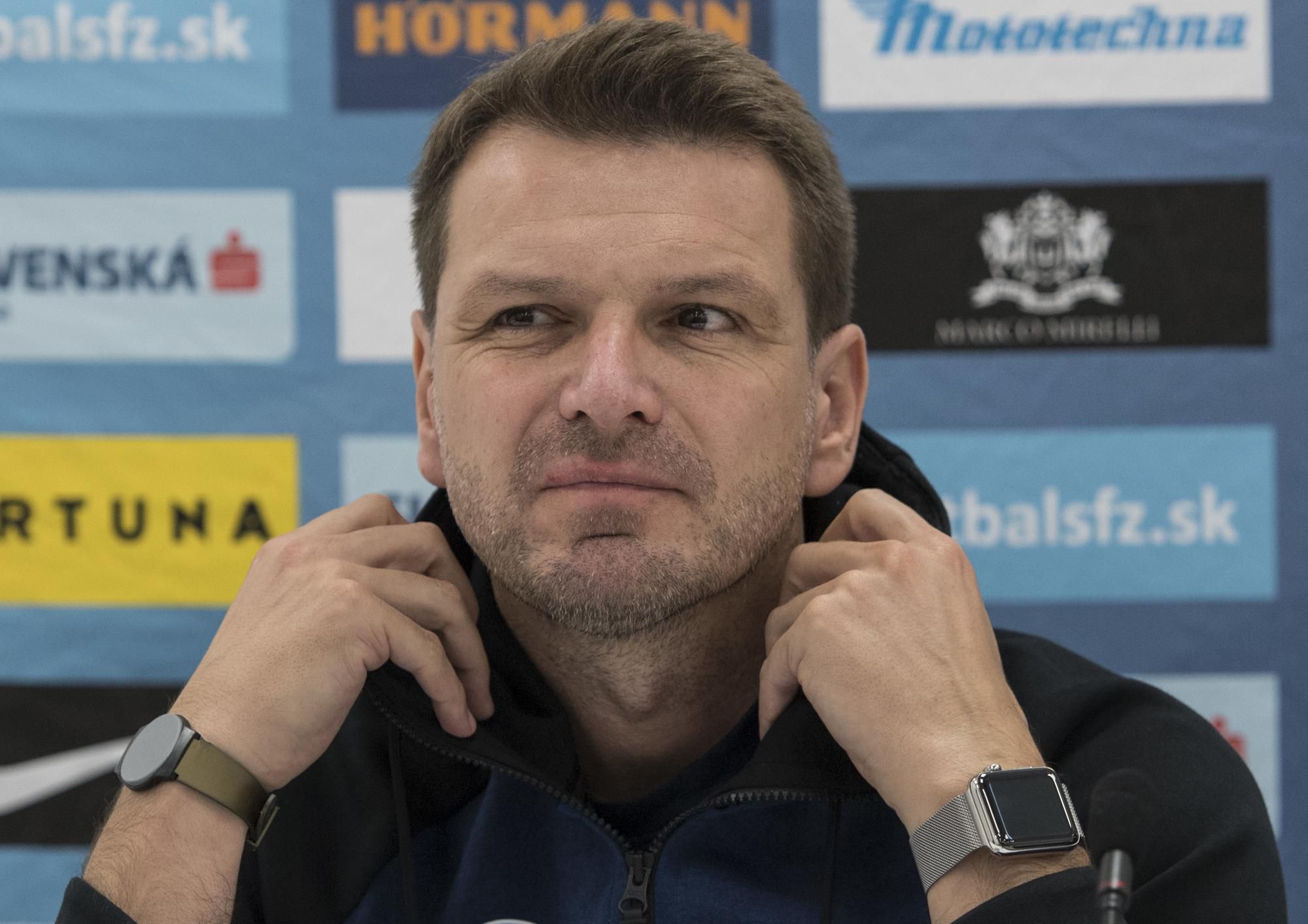 asistent trénera slovenskej futbalovej reprezentácie mužov Štefan Tarkovič