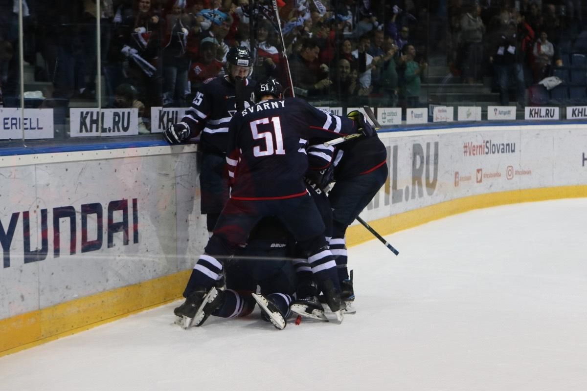 HC Slovan Bratislava - Dinamo Moskva