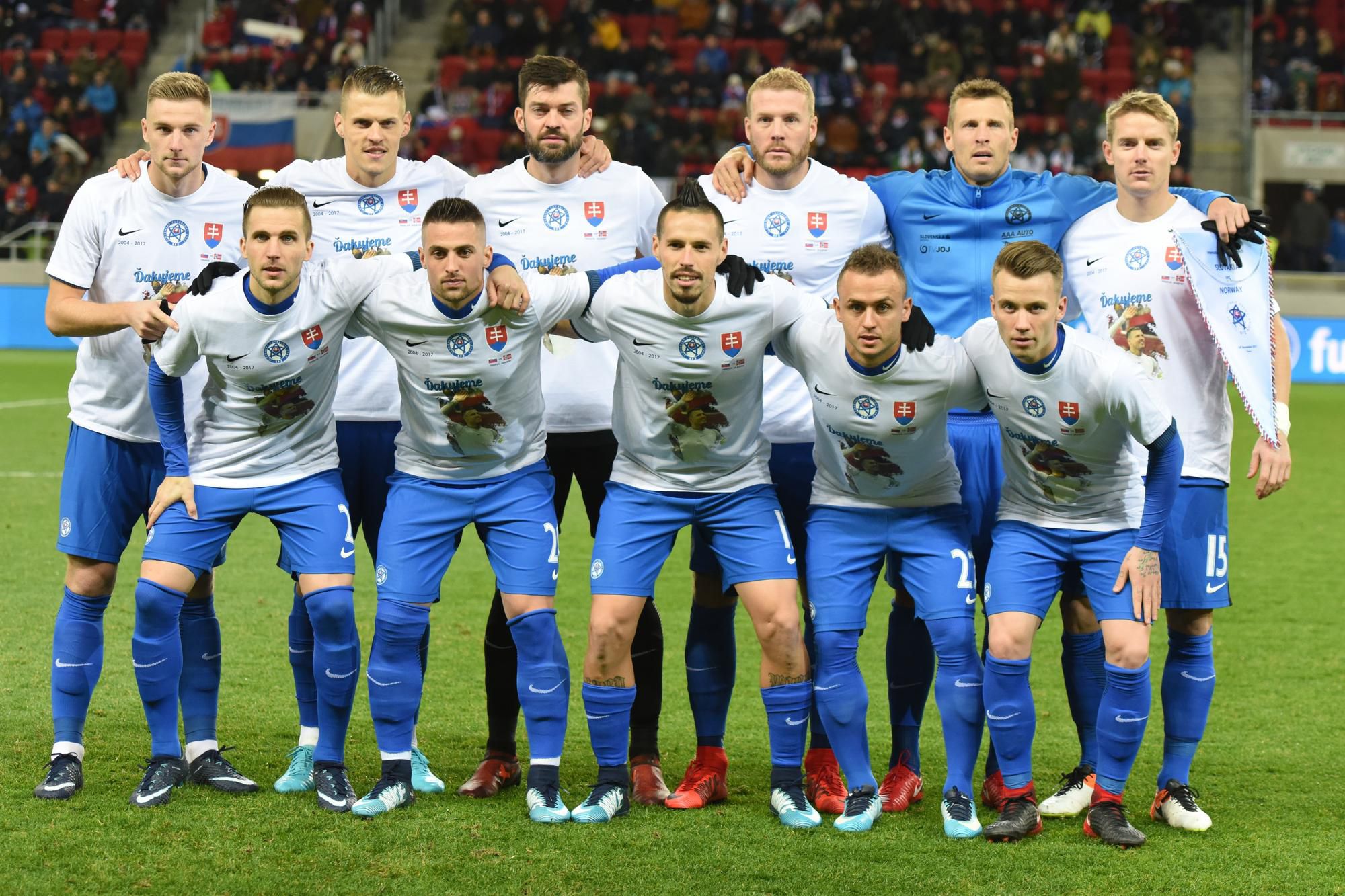 Tím slovenskej futbalovej reprezentácie