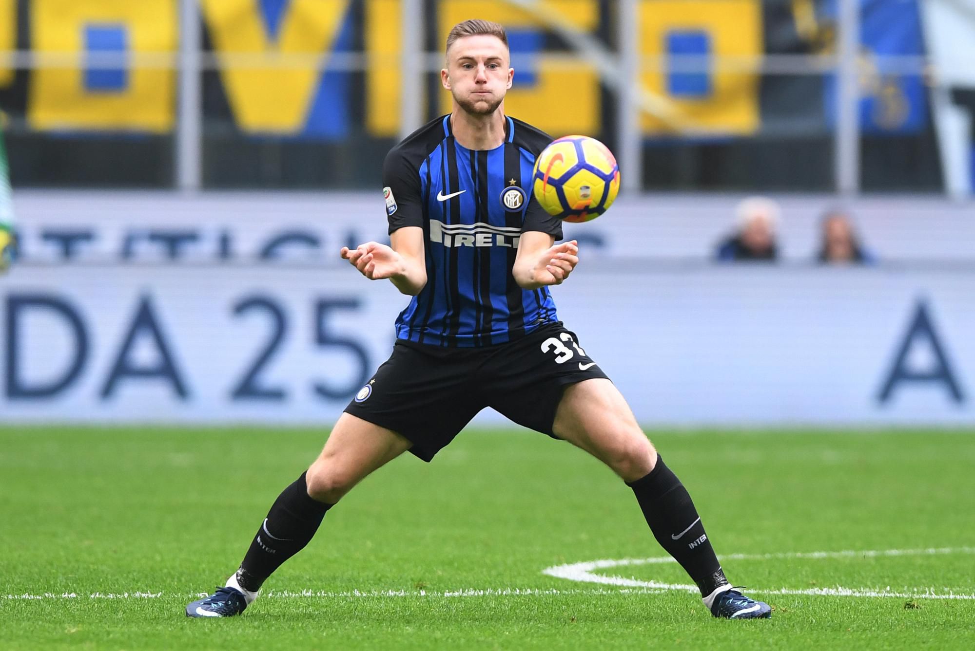 Milan Škriniar v drese Interu Miláno.