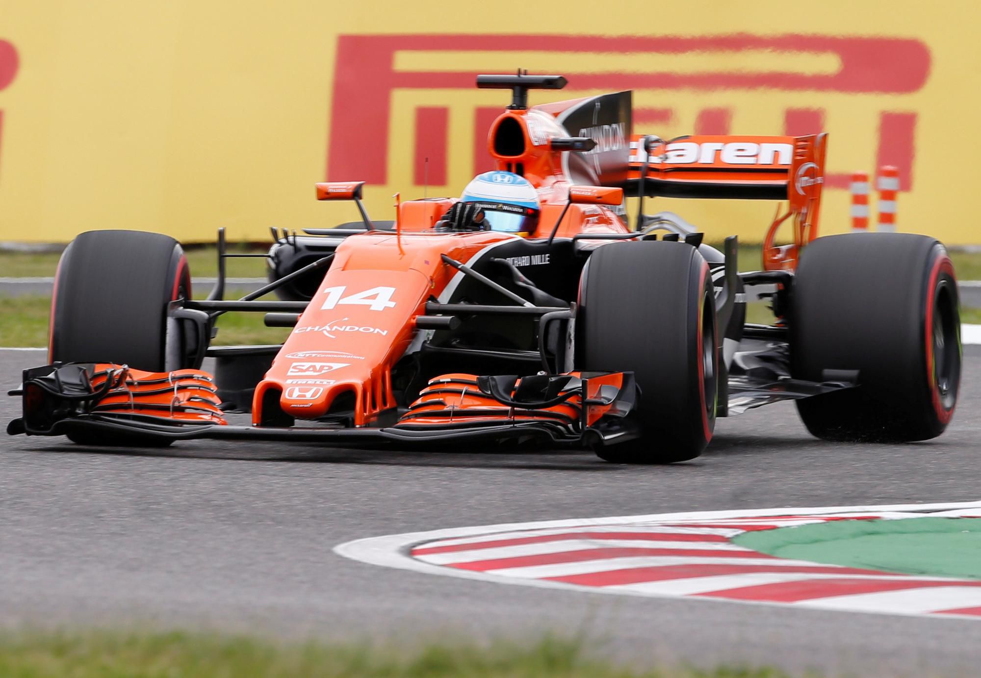 Fernando Alonso na McLarene