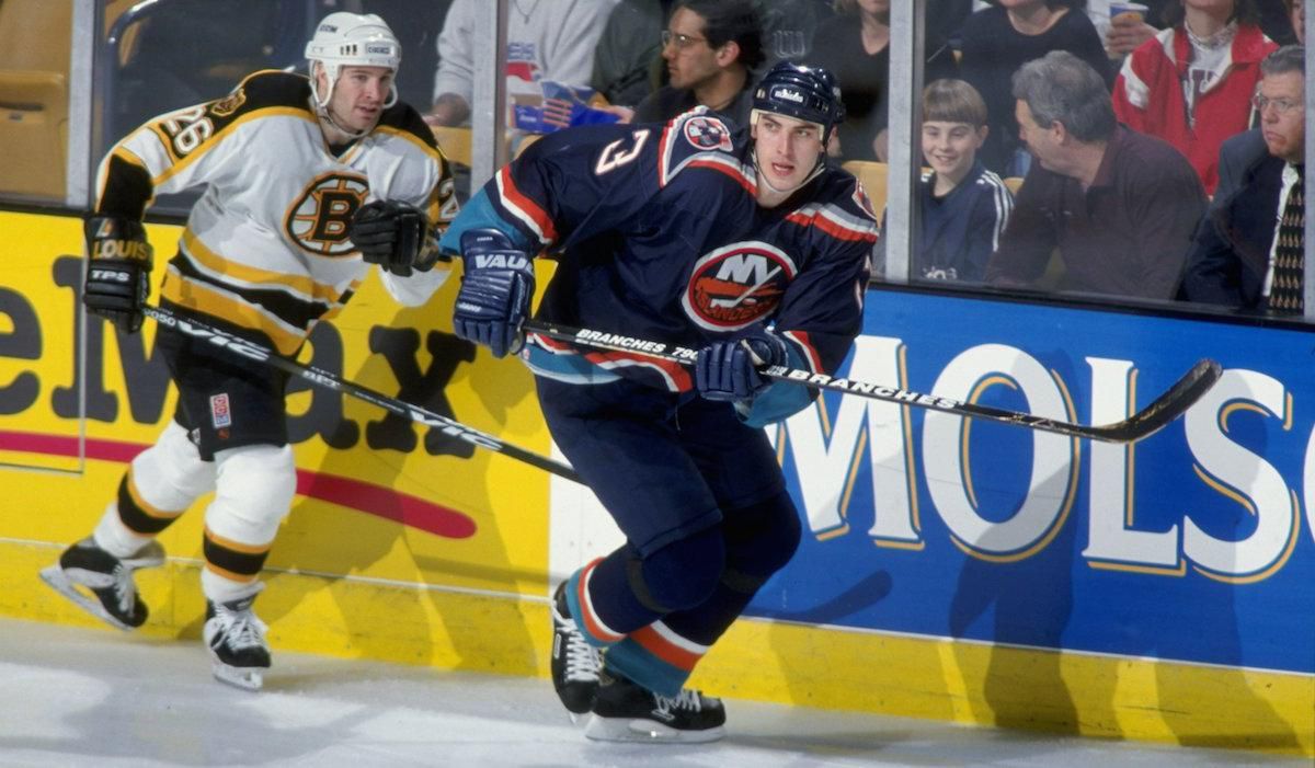 Zdeno Chára v drese NY Islanders