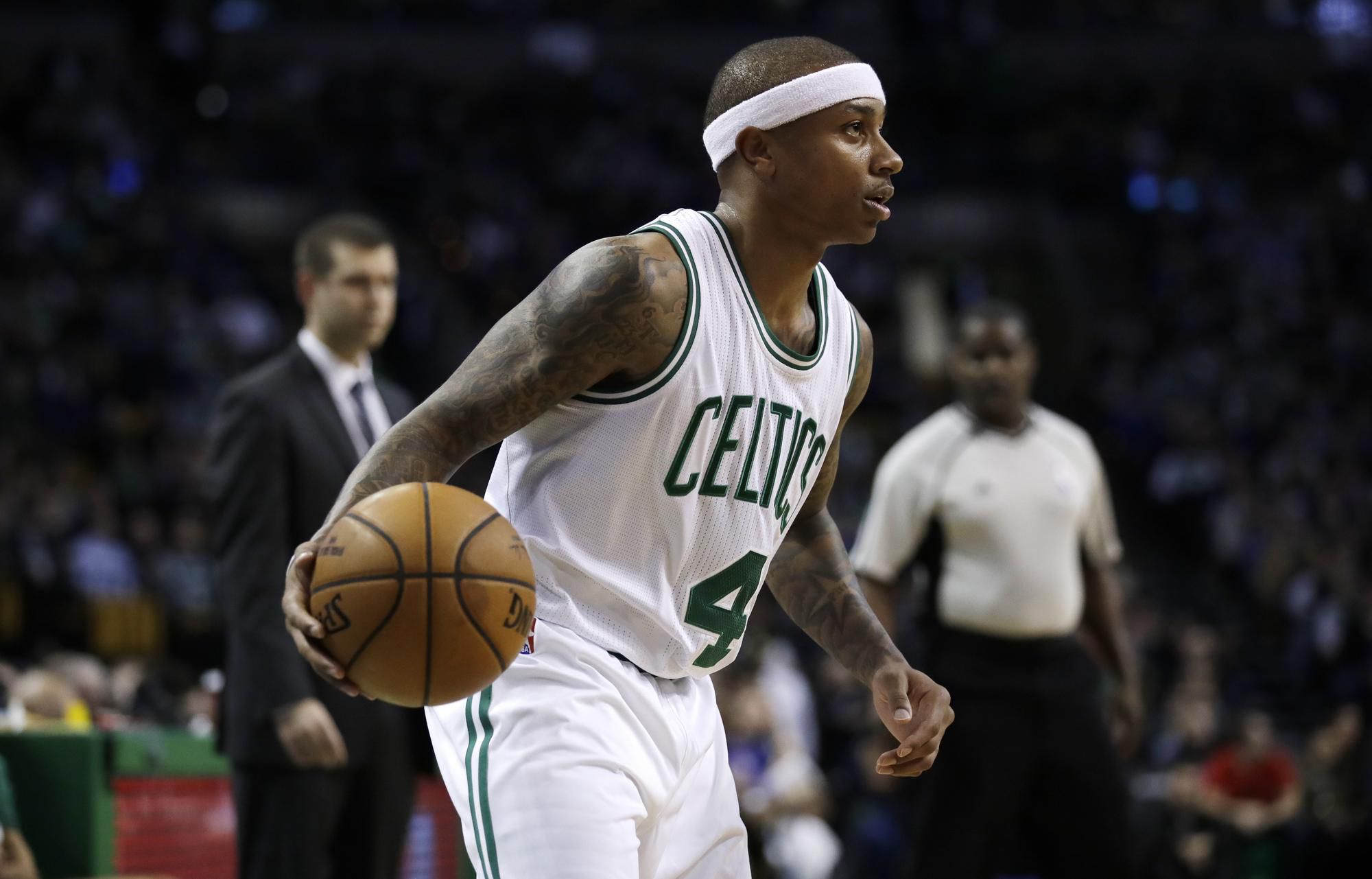 Isaiah Thomas z Bostonu Celtics