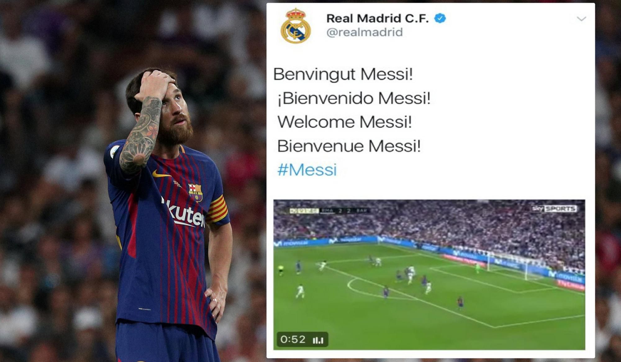 Messi do Realu Madrid?