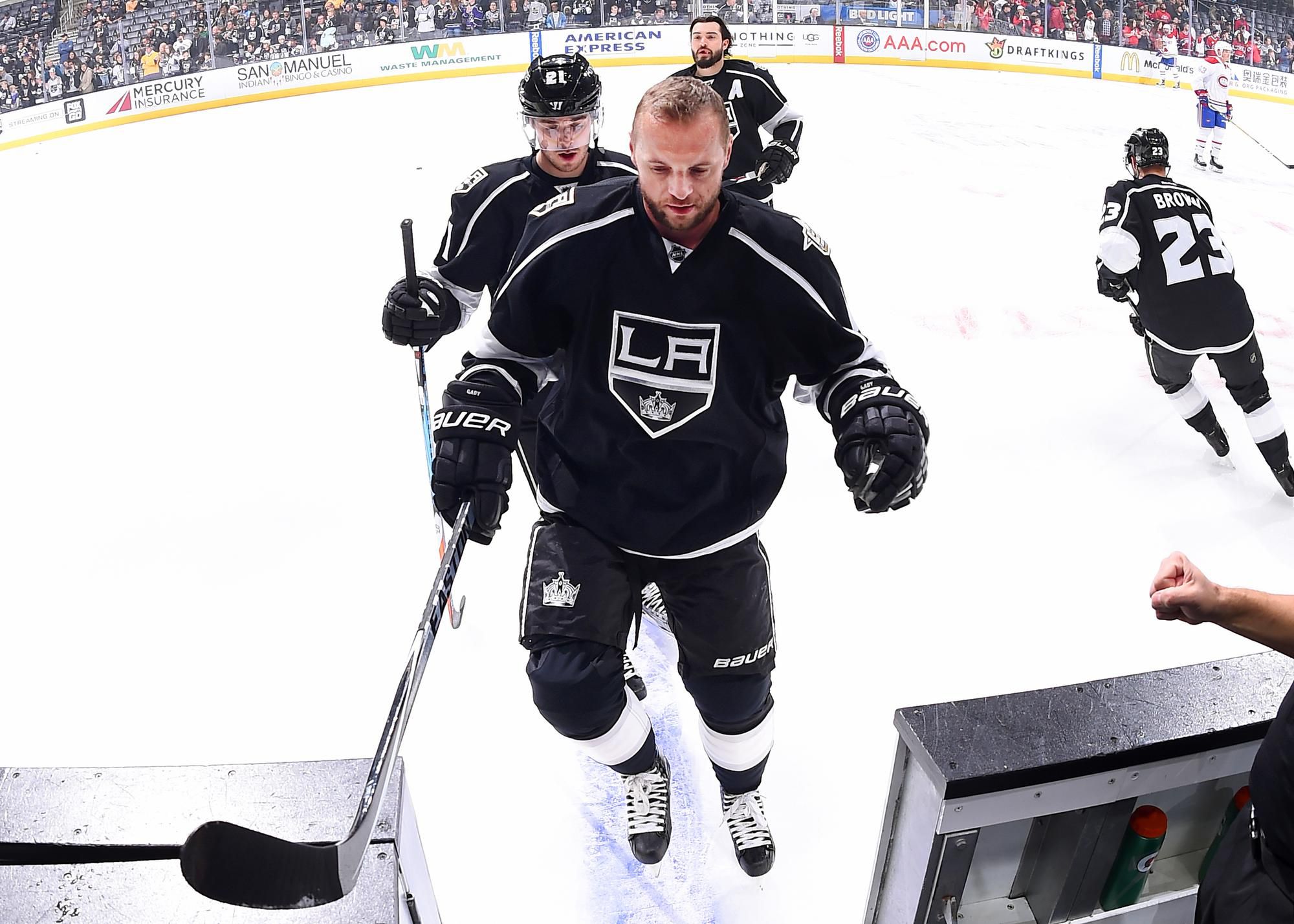 Marián Gáborík v drese Los Angeles Kings