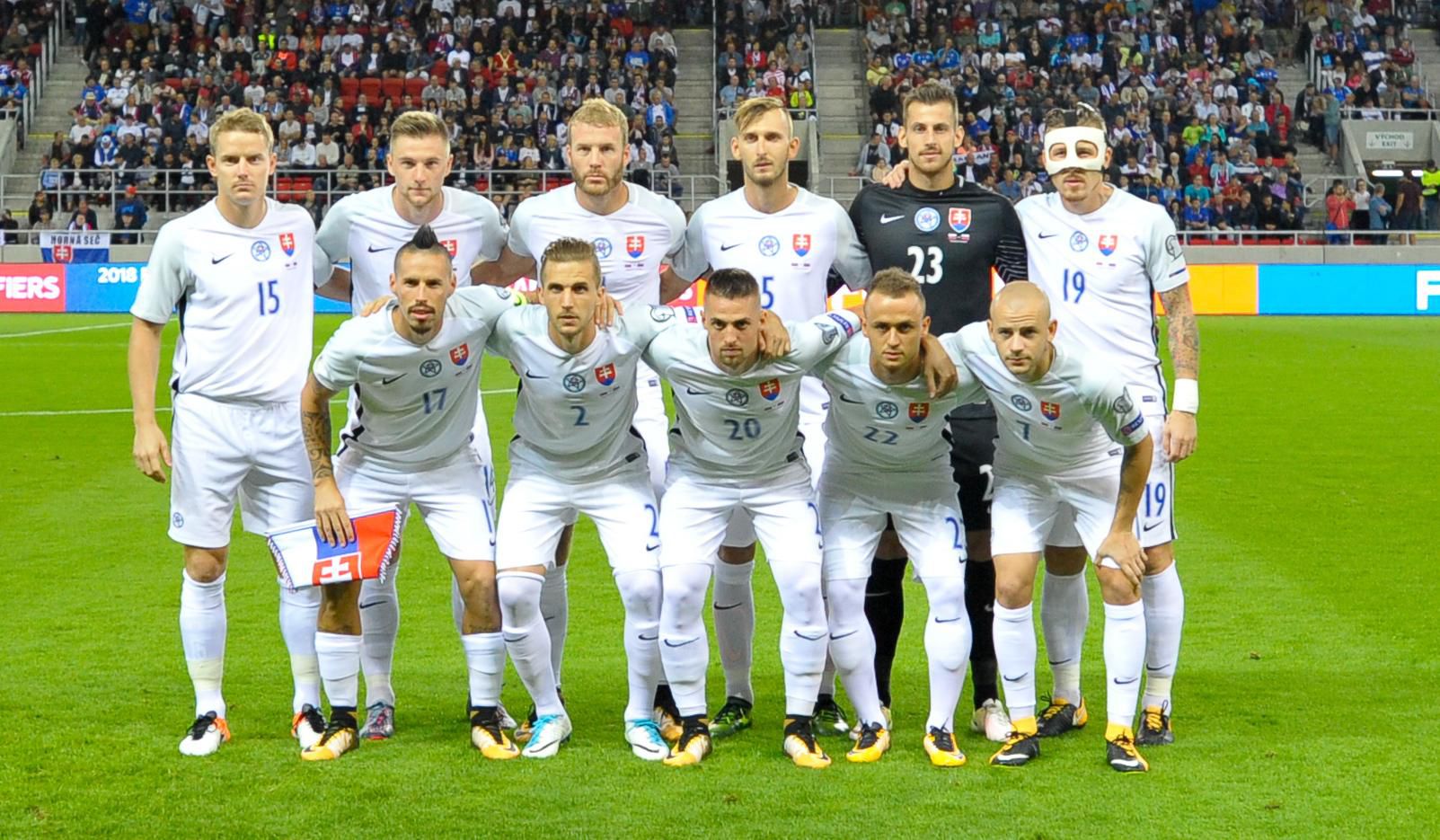 Slovenská futbalová reprezentácia.