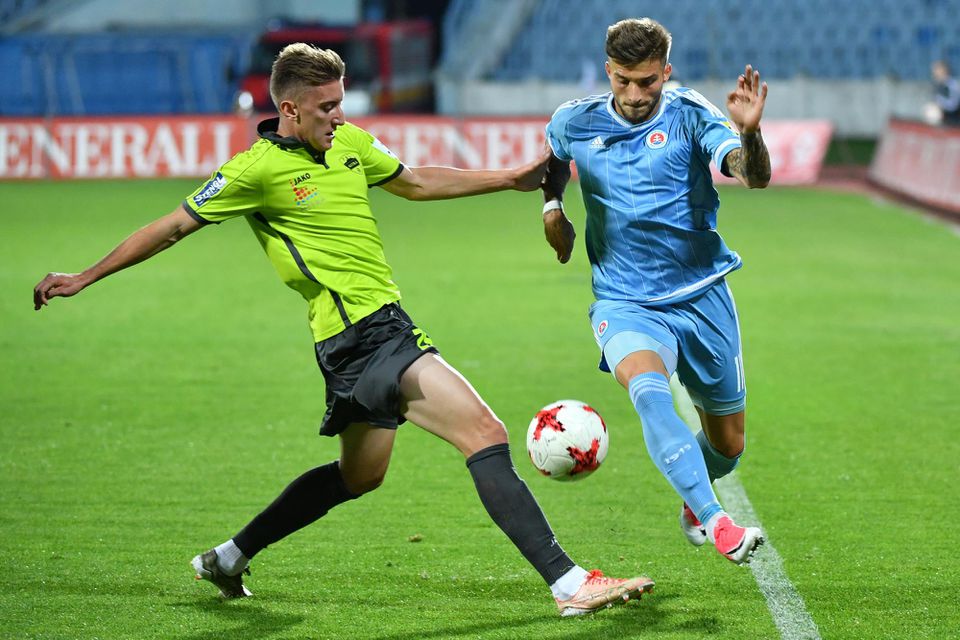 ŠK Slovan Bratislava - FC Nitra (Matúš Kuník, Filip Oršula)
