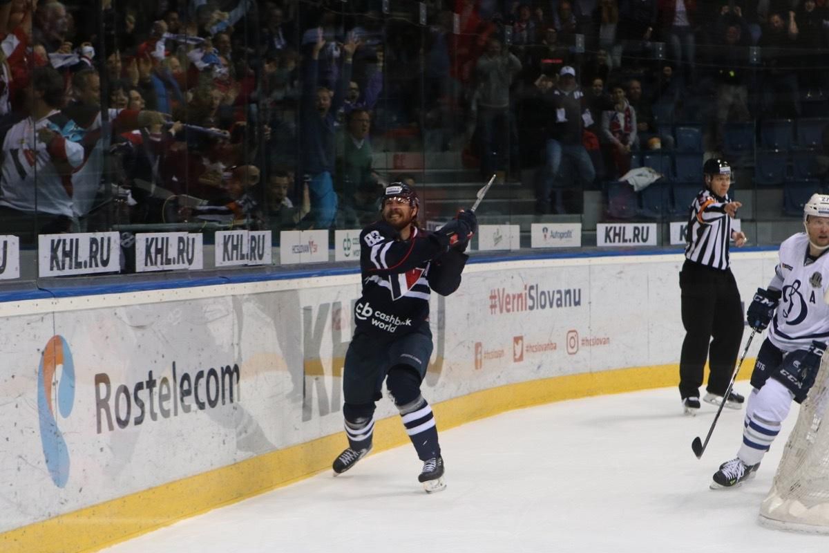 HC Slovan Bratislava - Dinamo Moskva