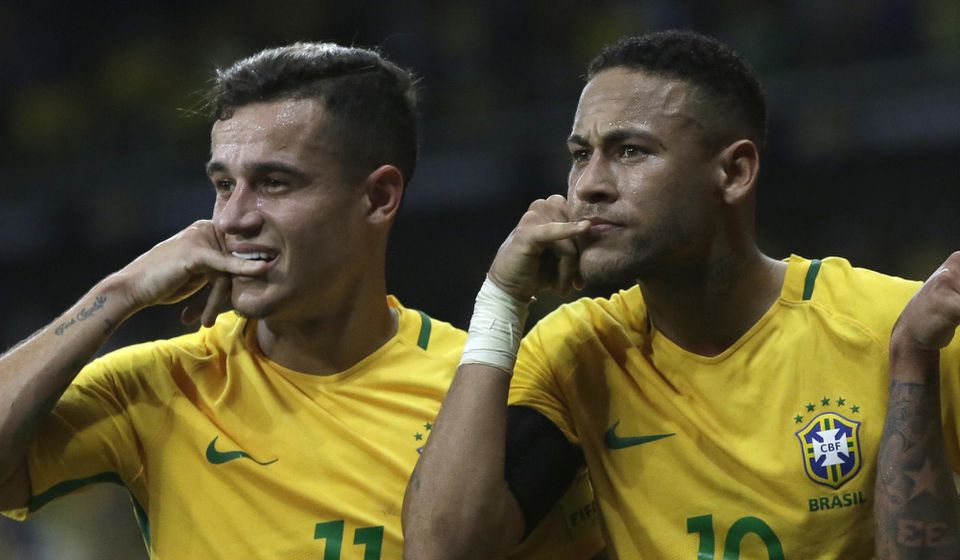 Coutinho a Neymar