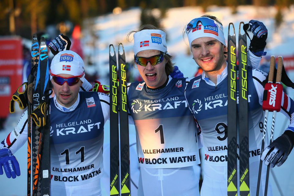 Nórske trio na SP v  Lillehammeri