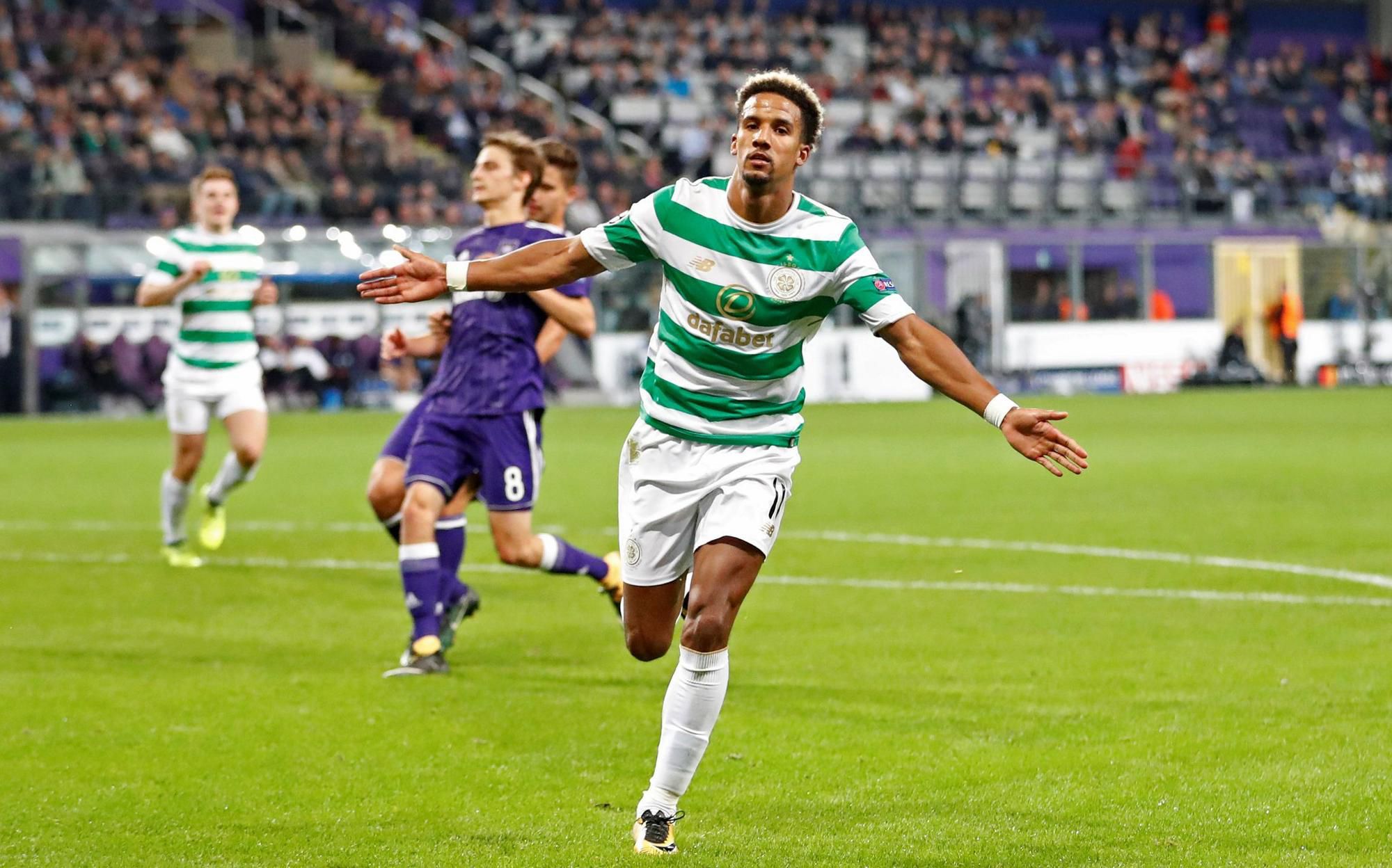 Útočník Celticu Glasgow Scott Sinclair