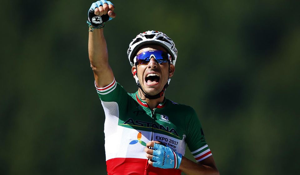 Taliansky cyklista Fabio Aru.