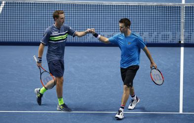 ATP Finals: Štvorhra v Londýne korisťou obhajcov titulu Kontinena a Peersa