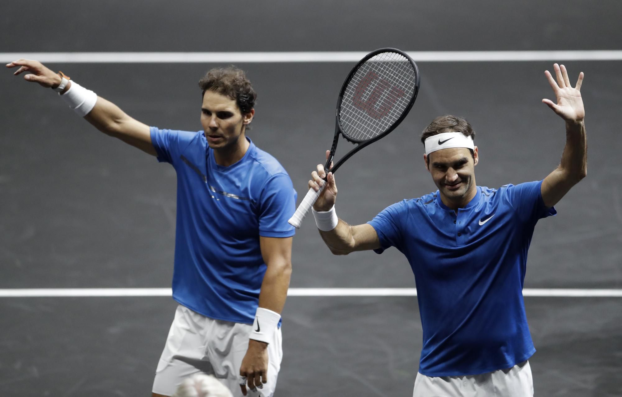 Roger Federer a Rafael Nadal