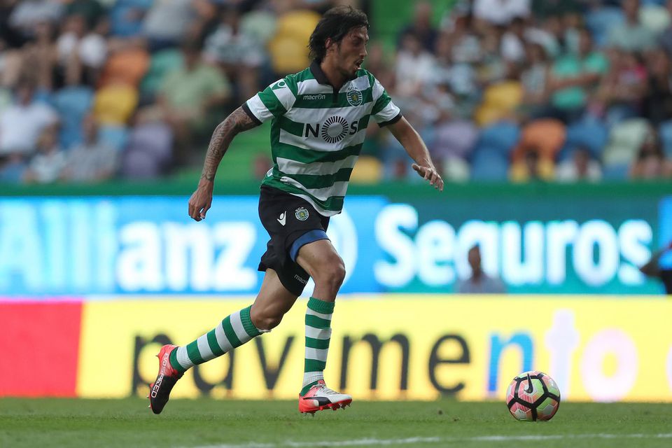 Ezequiel Schelotto v drese Sportingu Lisabon