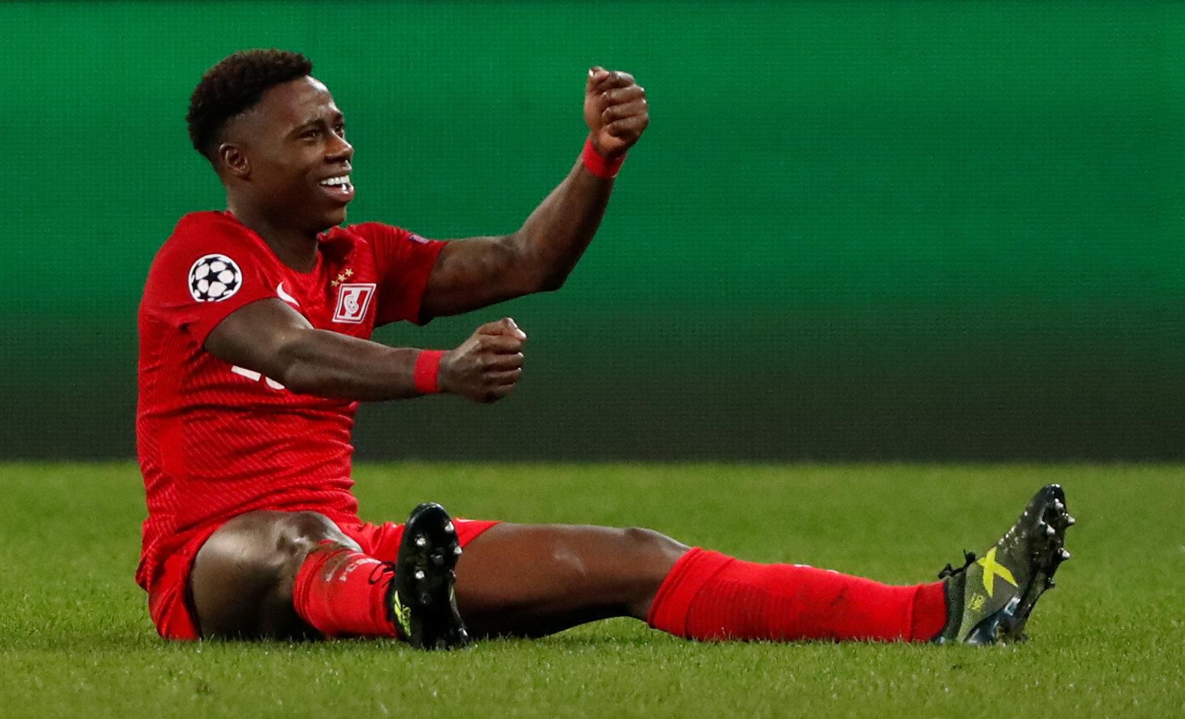 Quincy Promes zo Spartaku Moskva