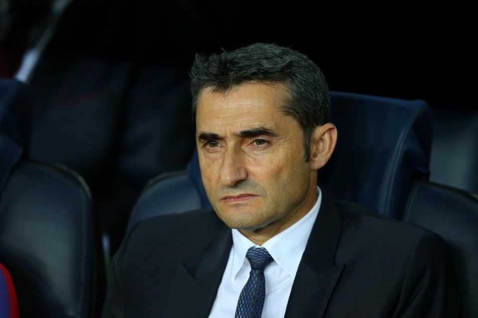 tréner FC Barcelona Ernesto Valverde