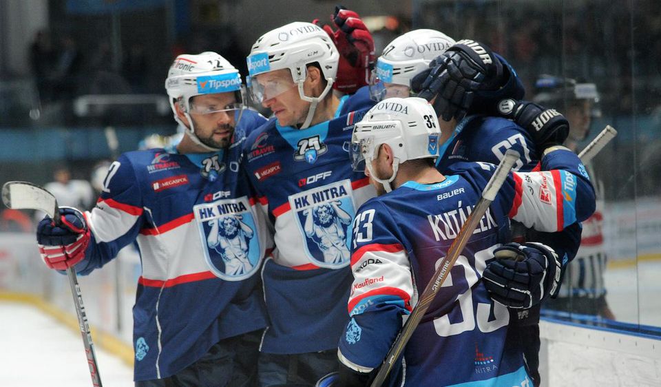Hokejisti Nitry triumfovali nad Košicami.