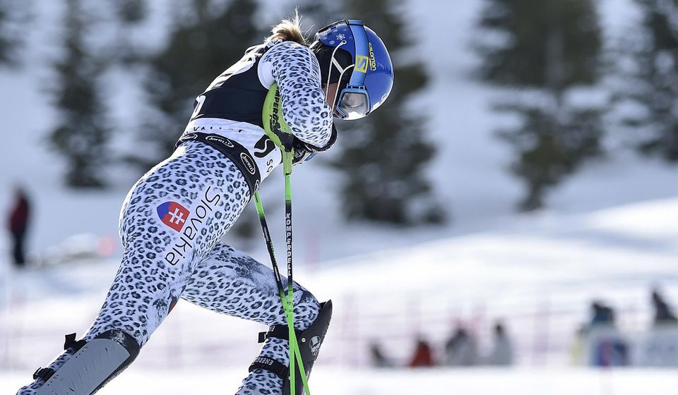 Slovenská lyžiarka Veronika Velez Zuzulová