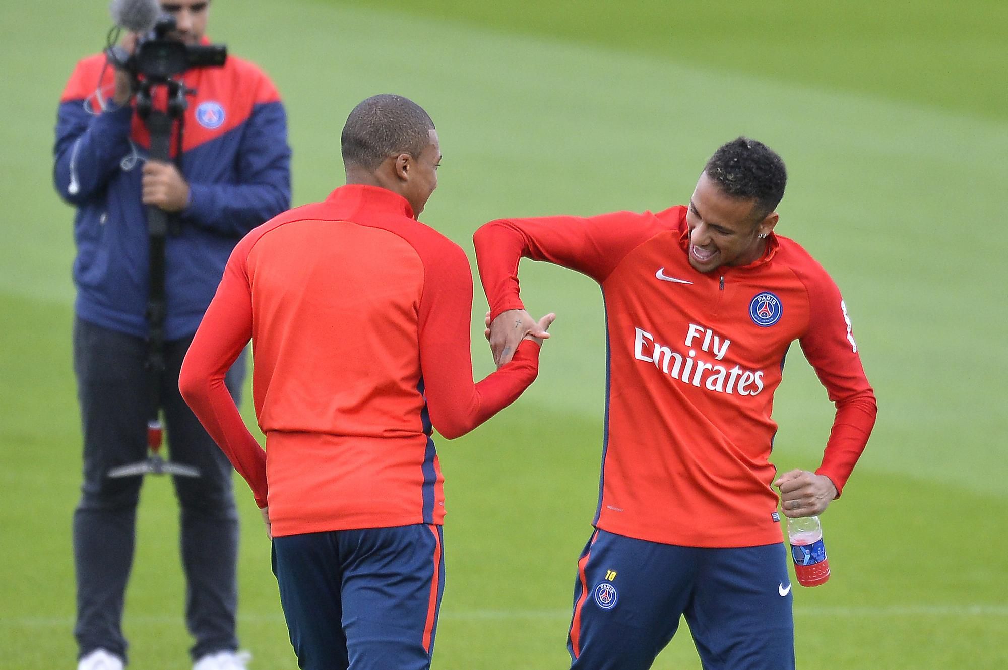 Kylian Mbappé a Neymar