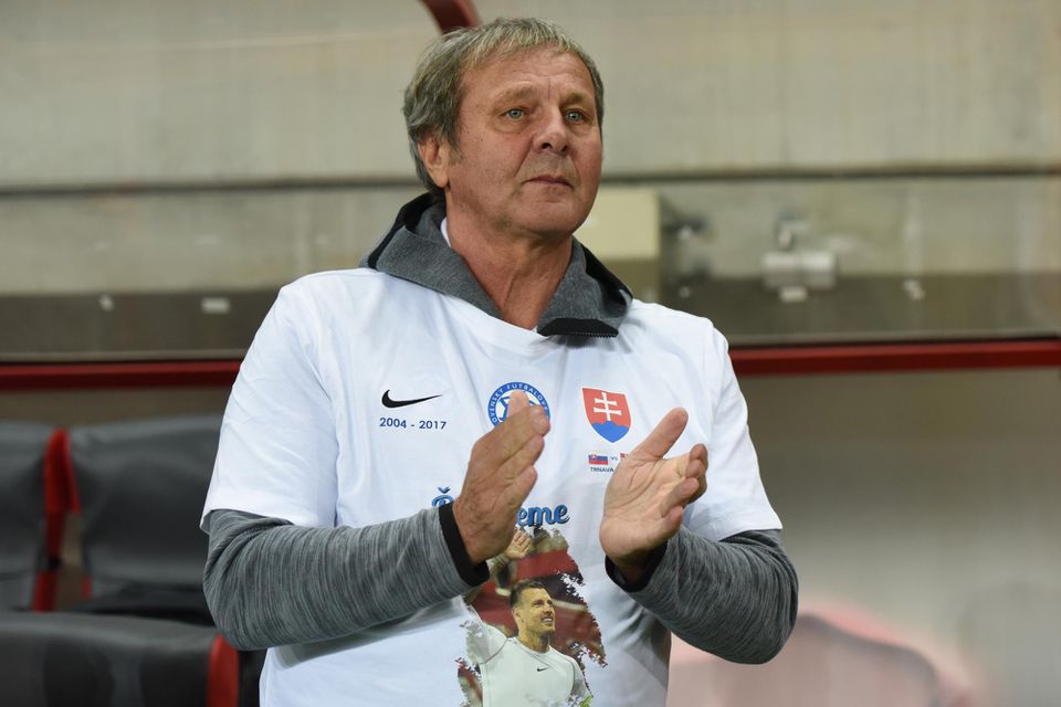 tréner slovenskej futbalovej reprezentácie Ján Kozák
