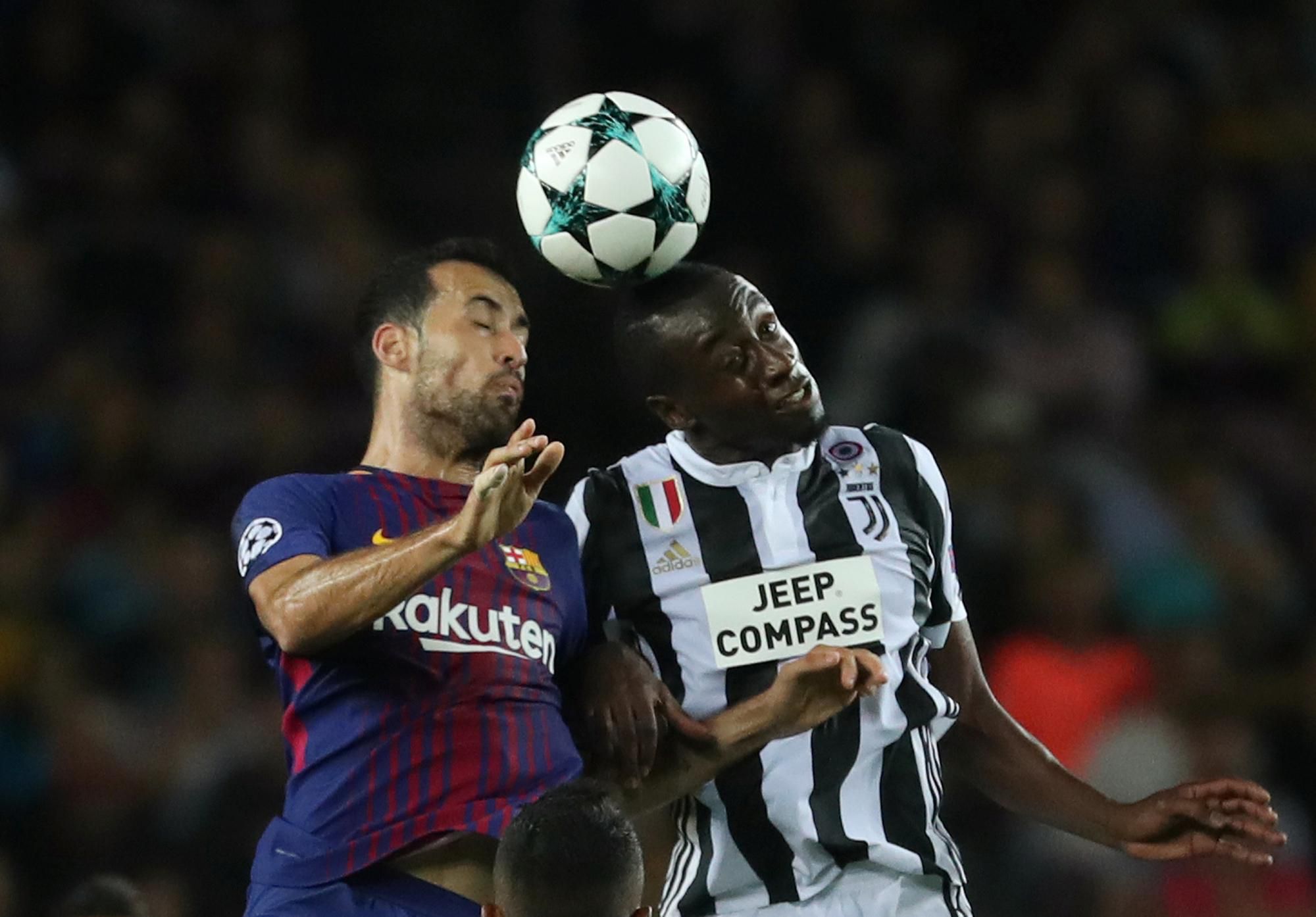 FC Barcelona - Juventus (Sergio Busquets, Blaise Matuidi)