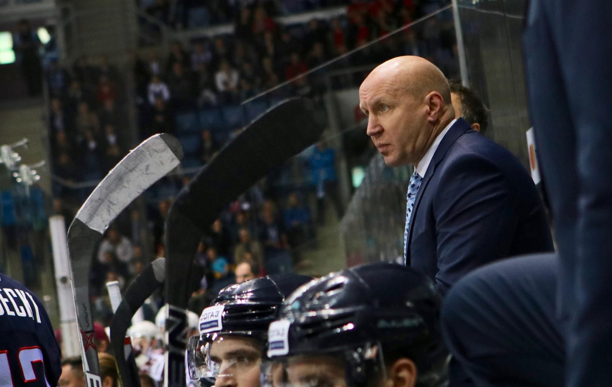 Momentky zo stretnutia HC Slovan Bratislava - Dinamo Riga.