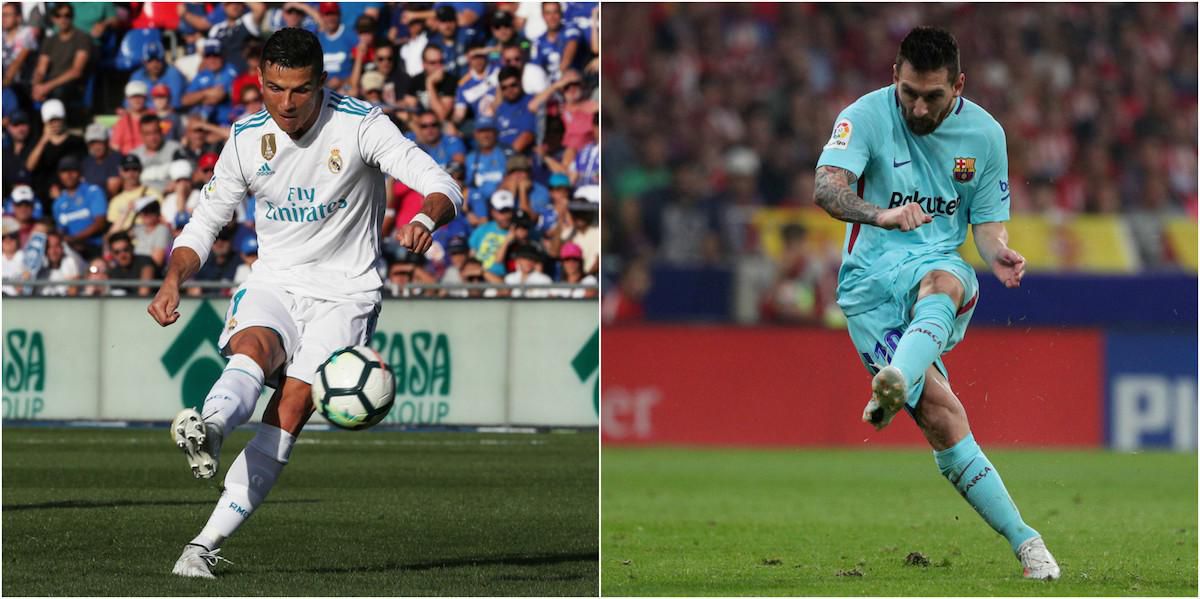 Cristiano Ronaldo vs. Lionel Messi