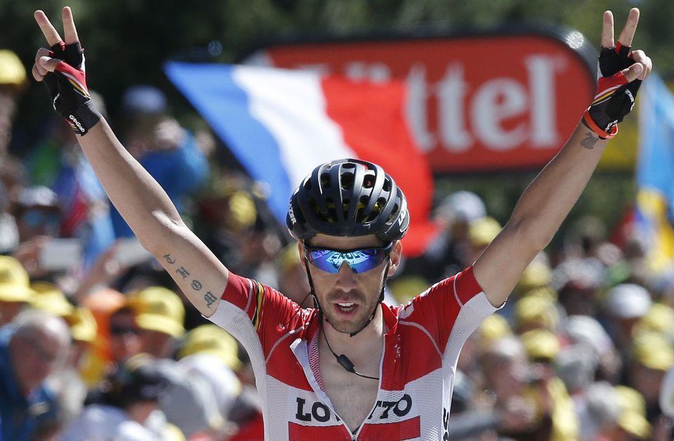 Tour de France 12 etapa Thomas De Gendt jul16 TASR