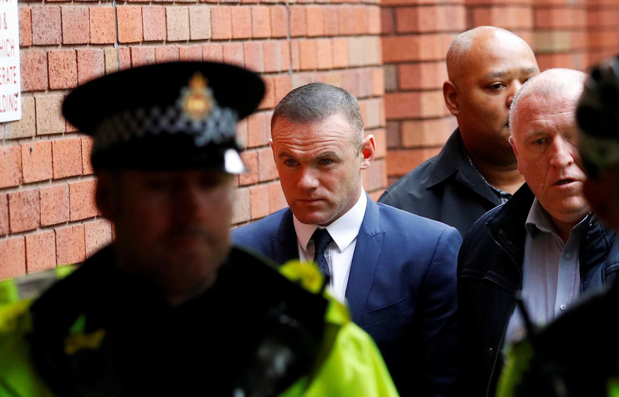 Wayne Rooney na súde