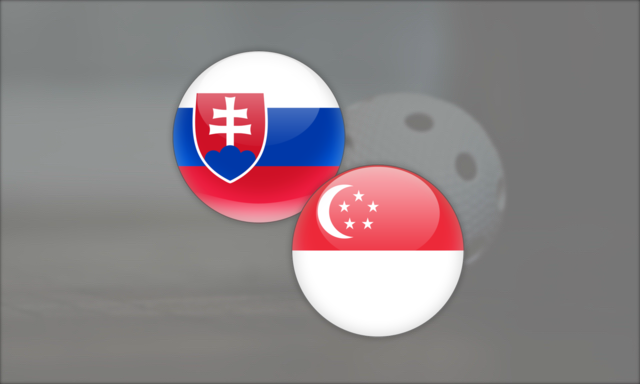 Slovensko - Singapur (florbal)
