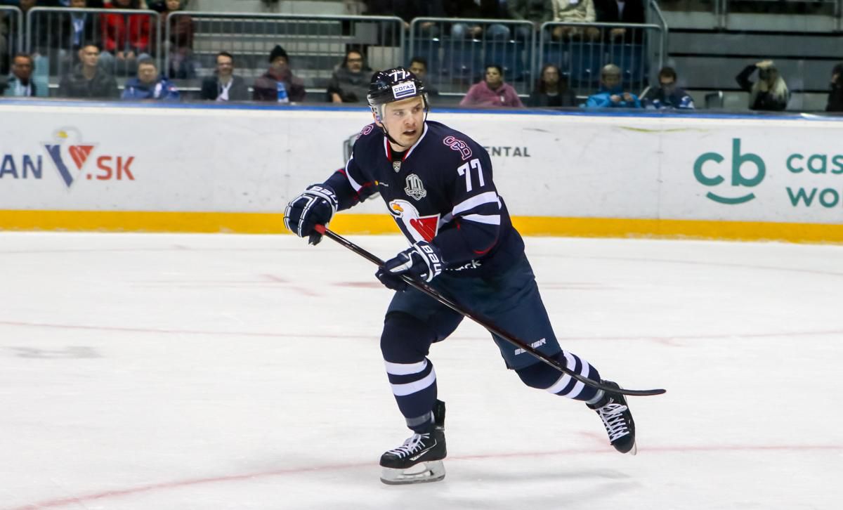 Martin Réway v HC Slovan Bratislava.