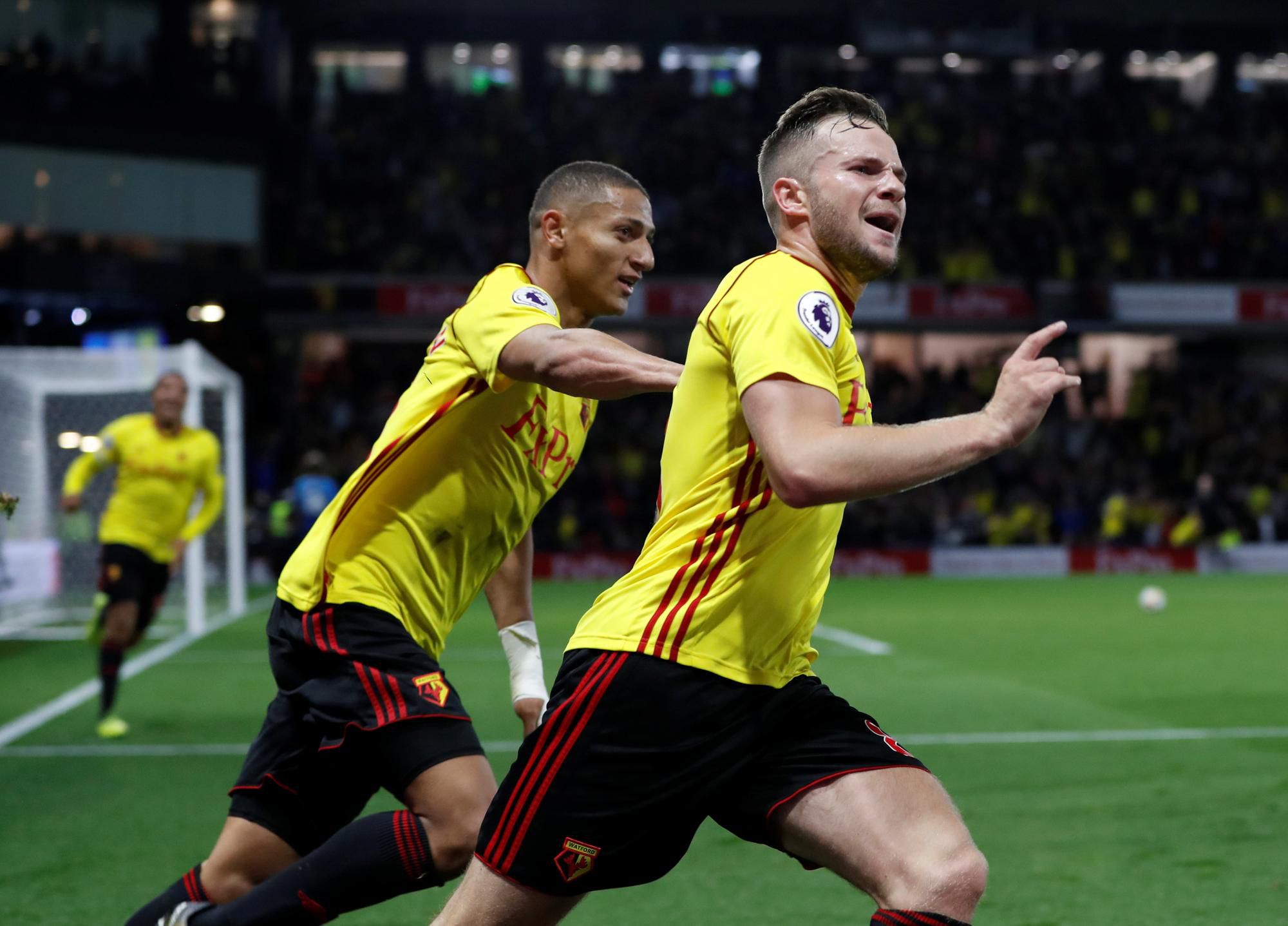 Tom Cleverley rozhodol o výhre Watfordu