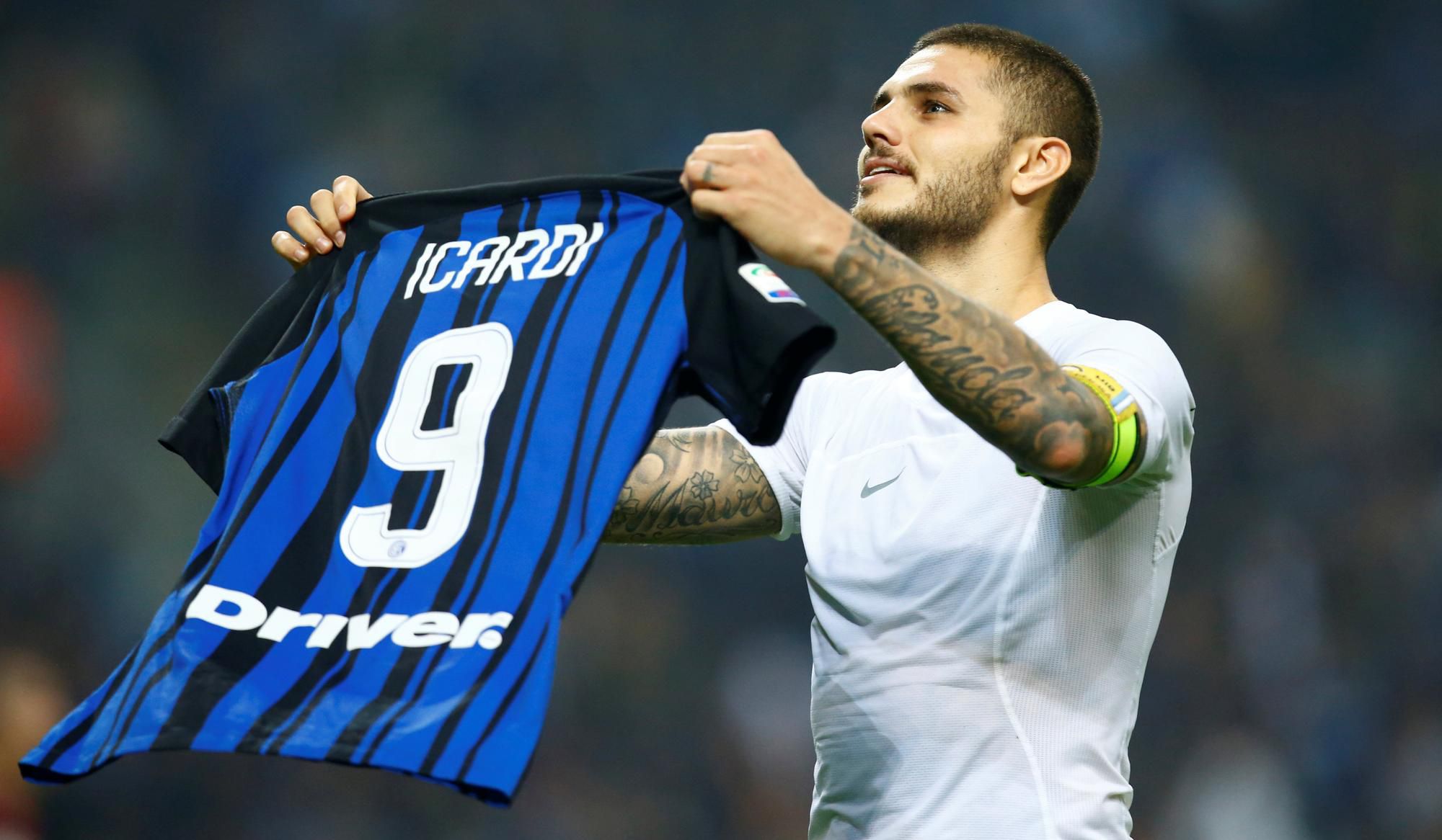 Mauro Icardi zničil AC Miláno hetrikom.