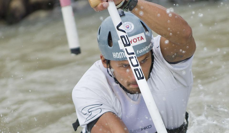 Slovenský vodný slalomár Matej Beňuš