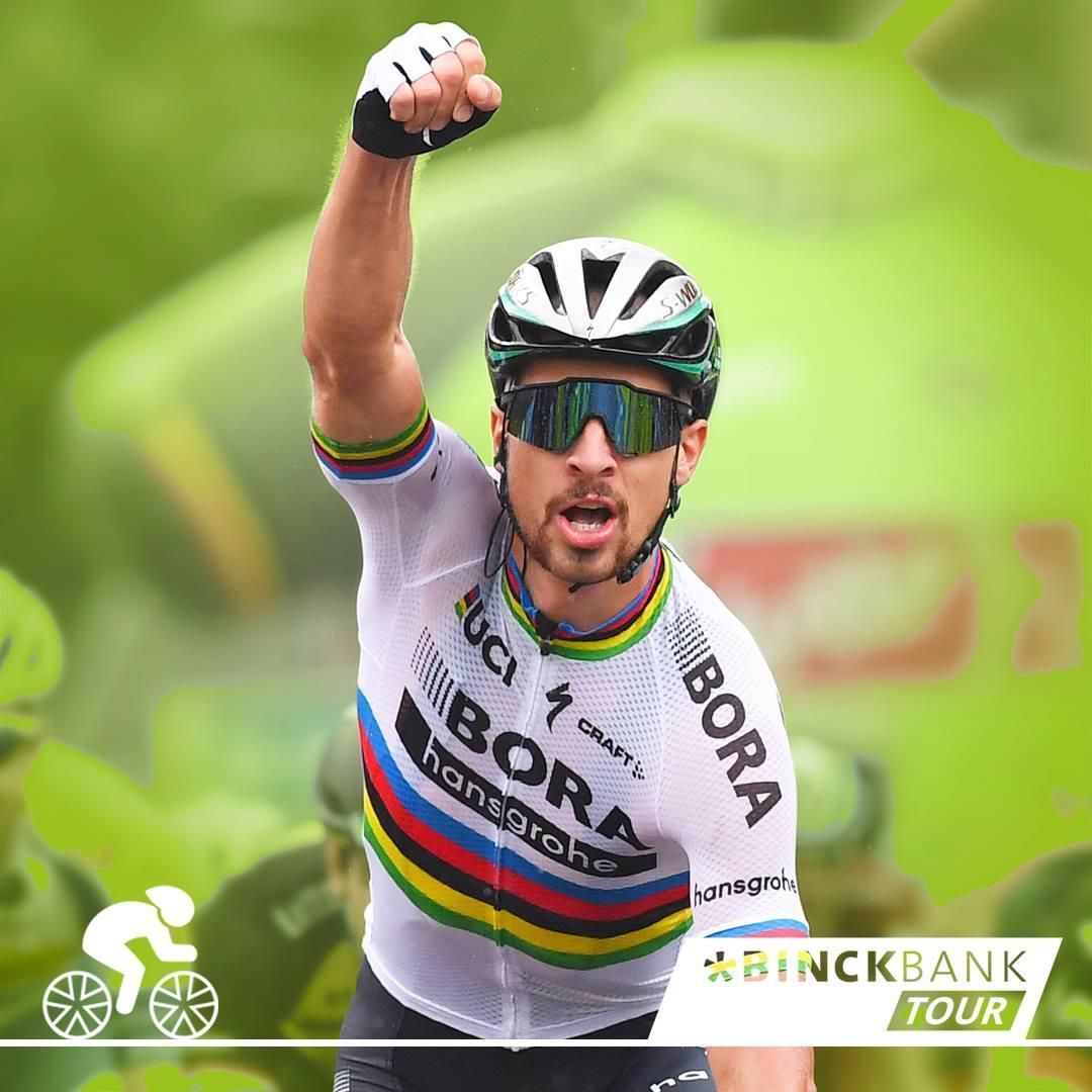 Peter Sagan na pretekoch BinckBank Tour 2017