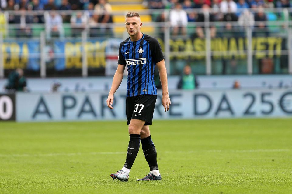 Milan Škriniar v drese Interu Miláno