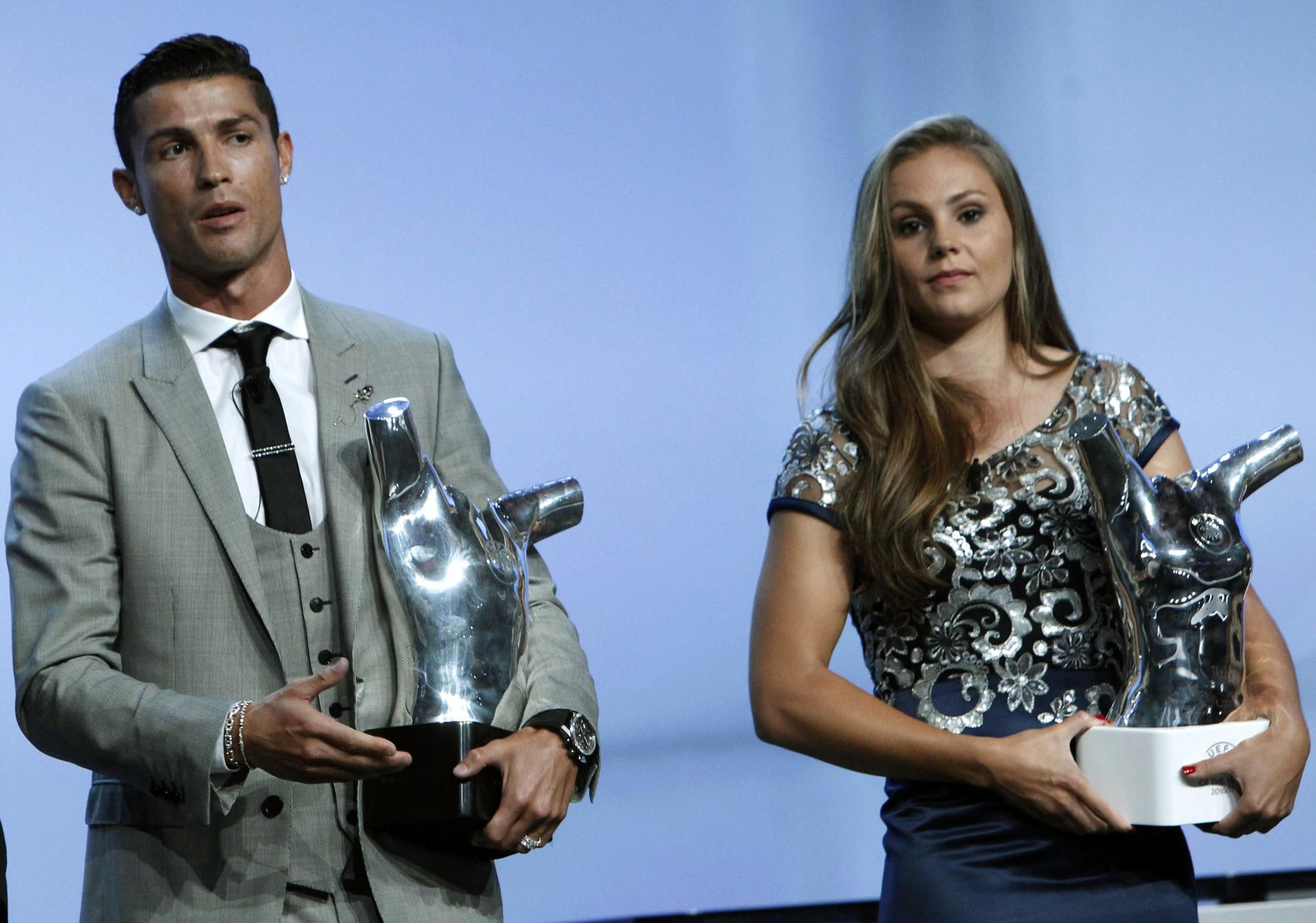 Cristiano Ronaldo a Lieke Martensová