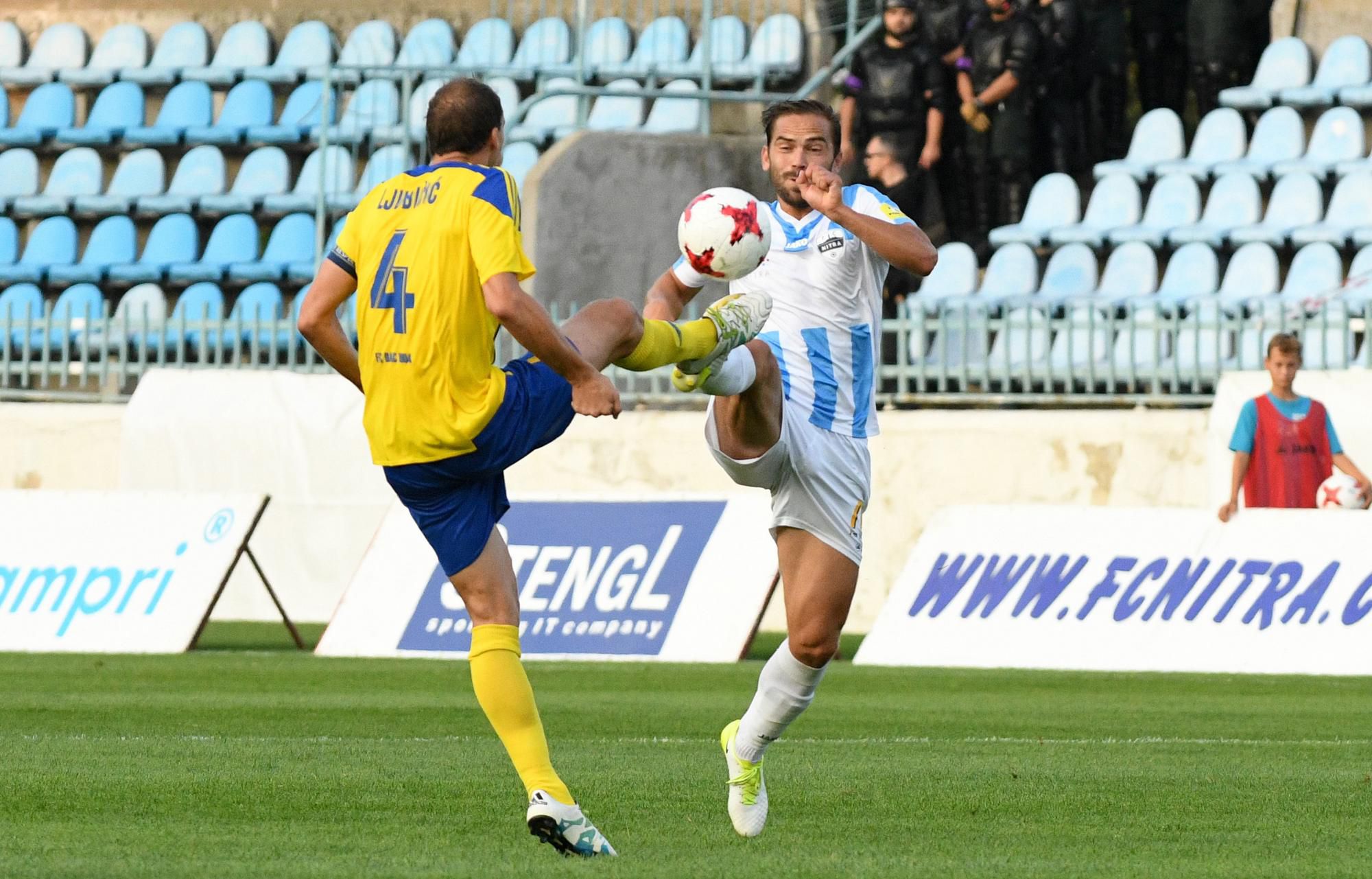 FC Nitra - FC DAC 1904 Dunajská Streda (Marin Ljubičič, Tomáš Kóňa)