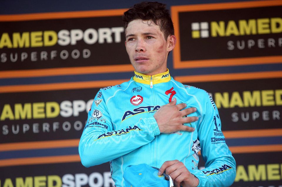 kolumbijský cyklista Miguel Ángel López z tímu Astana