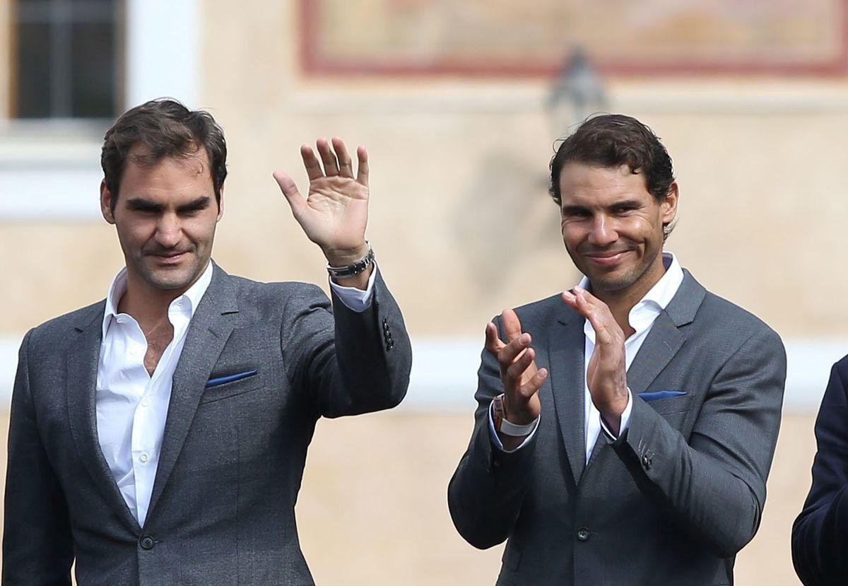 Roger Federer a Rafael Nadal