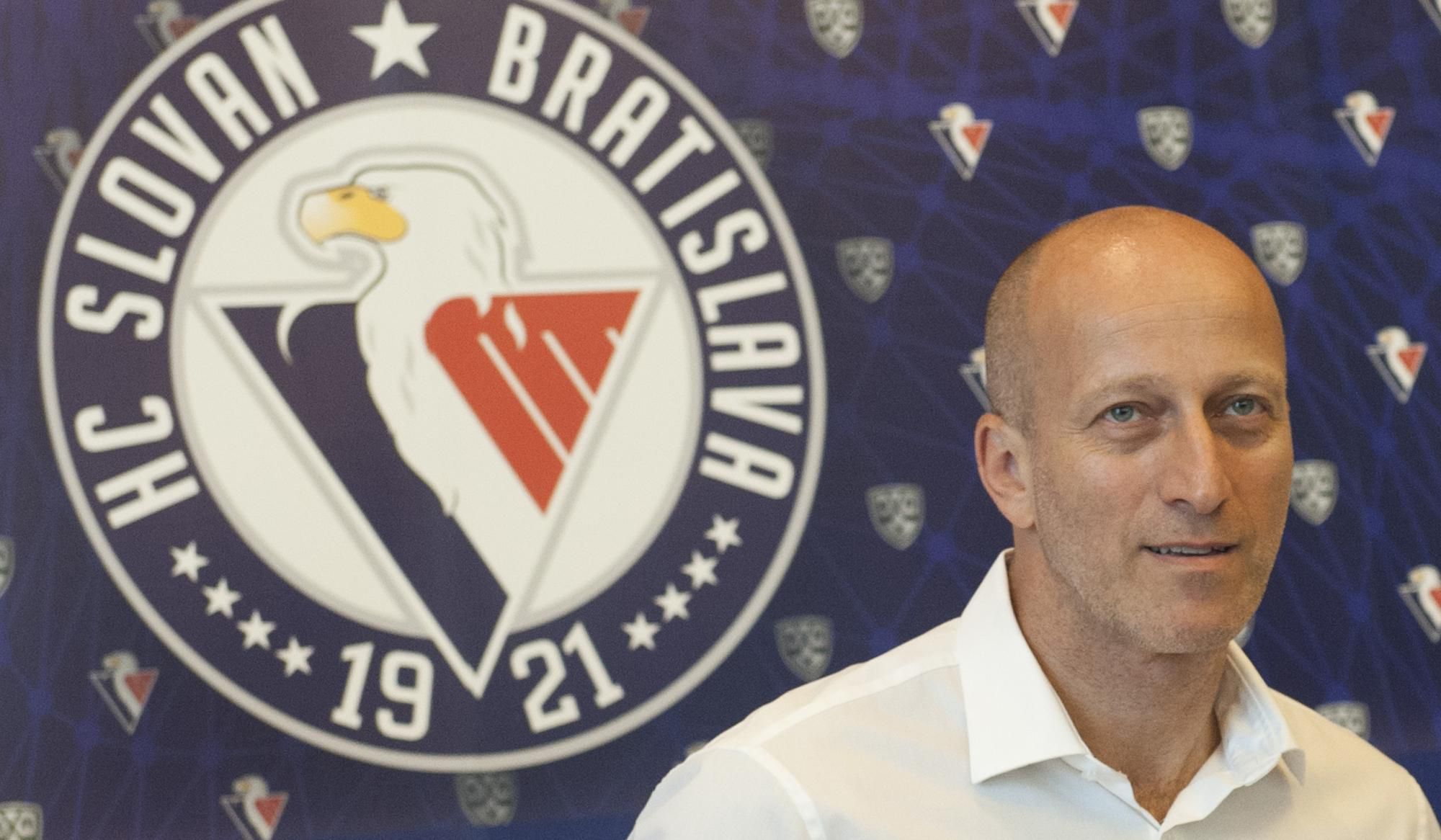 Generálny manžér HC Slovan Bratislava Patrik Ziman.