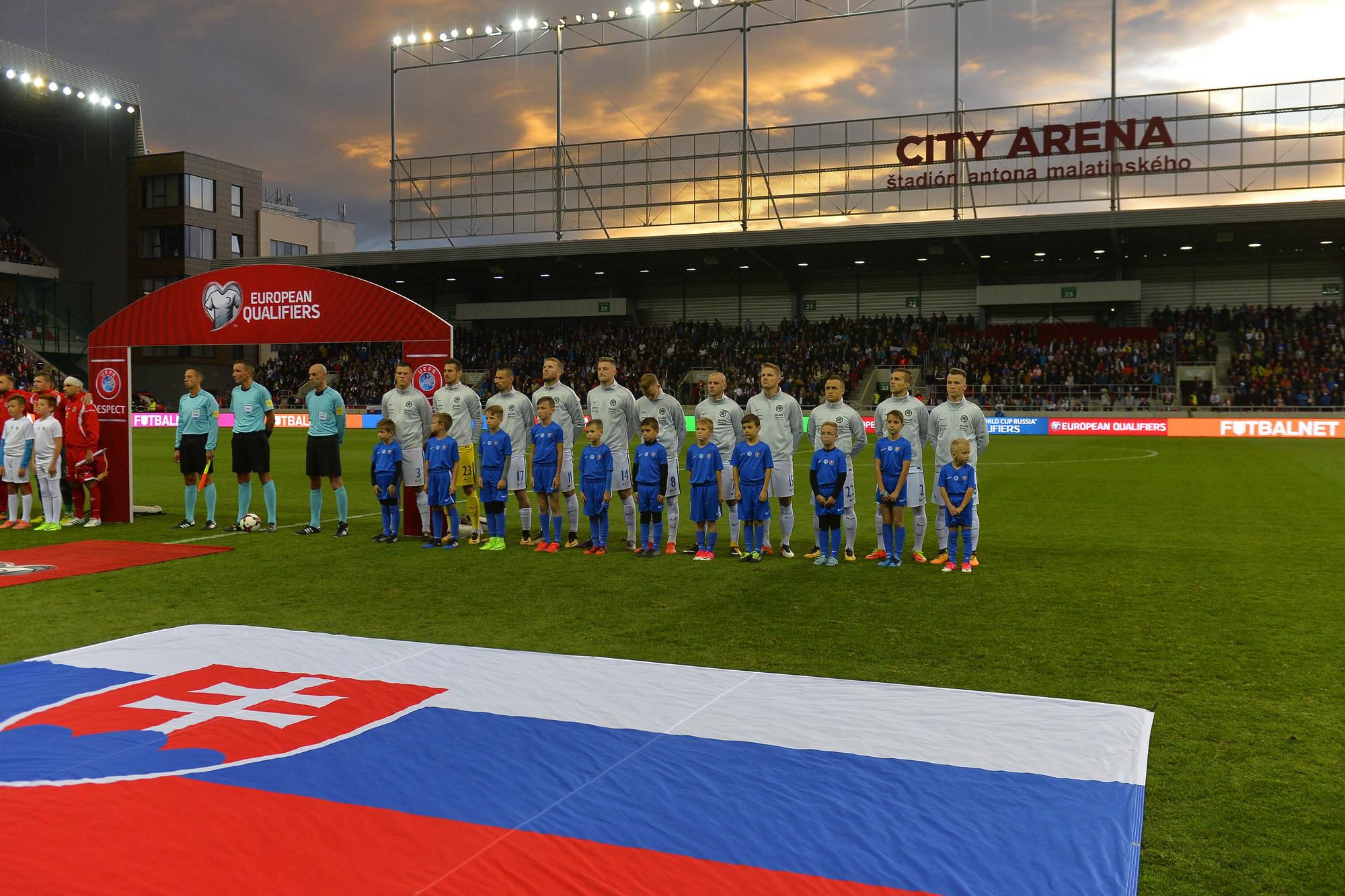 Slovensko v trnavskej City Arene