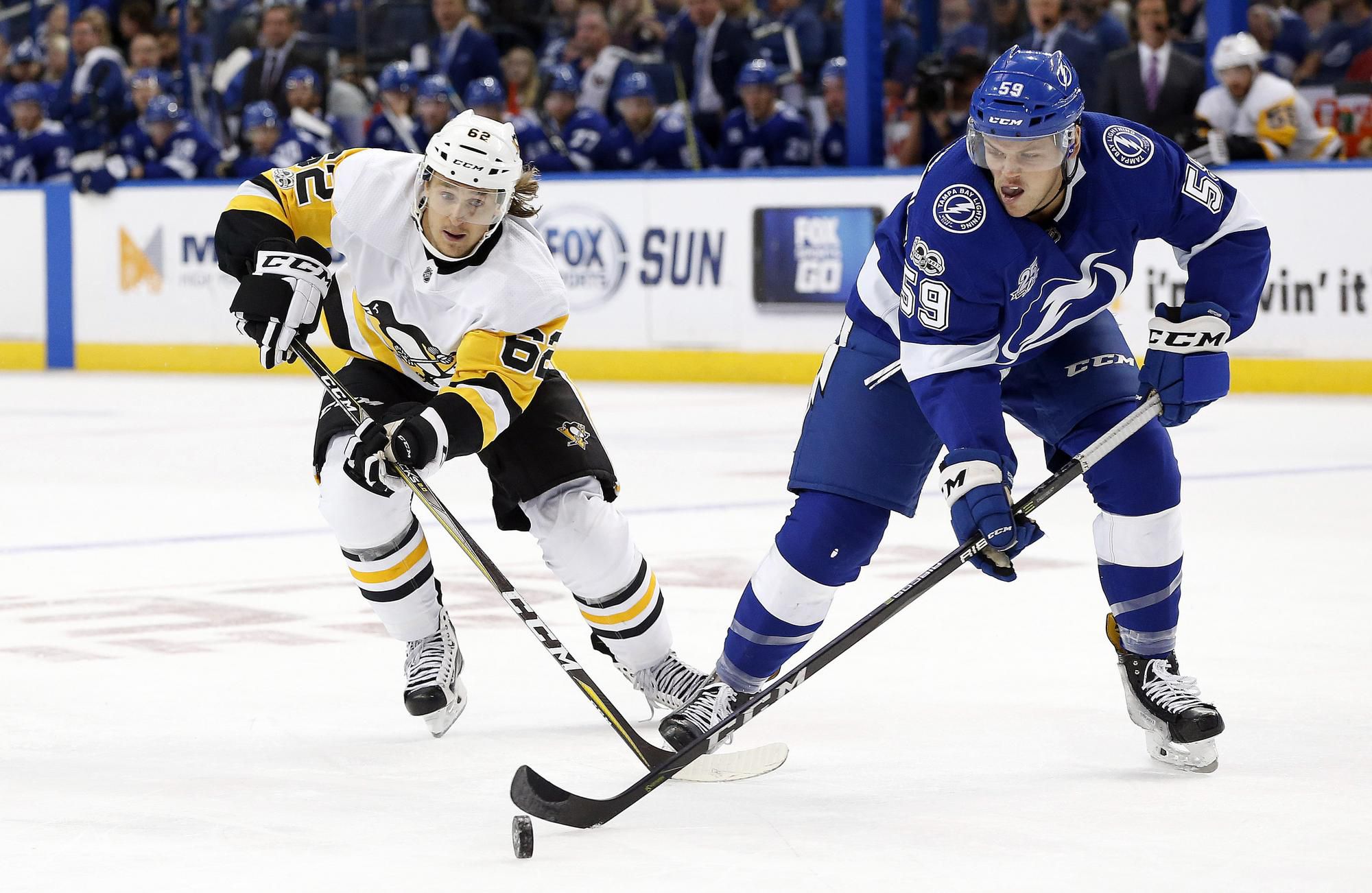 Tampa Bay Lightning - Pittsburgh Penguins.