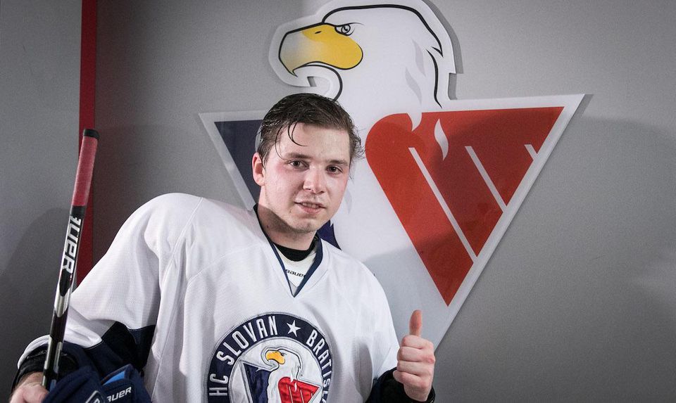 Martin Réway ako nová hviezda Slovana Bratislava v KHL.