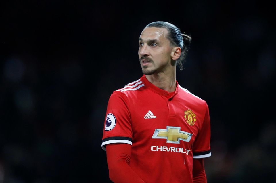 Zlatan Ibrahimovič z Manchestru United