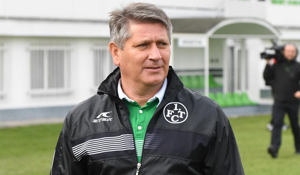 Tréner Sergij Kovalec.