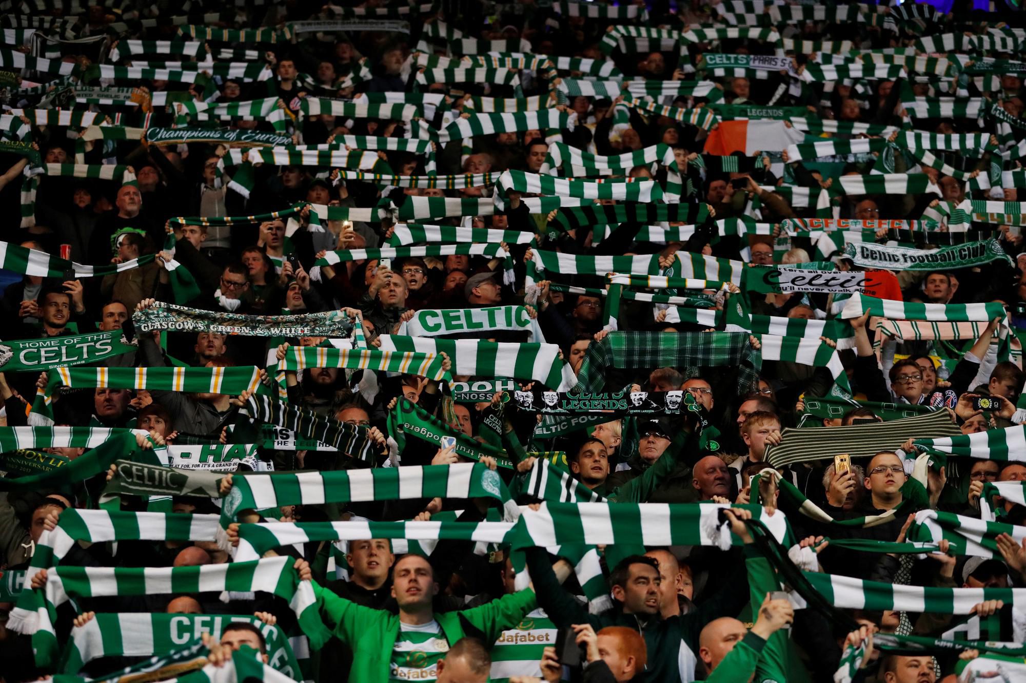 fanúšikovia Celticu Glasgow