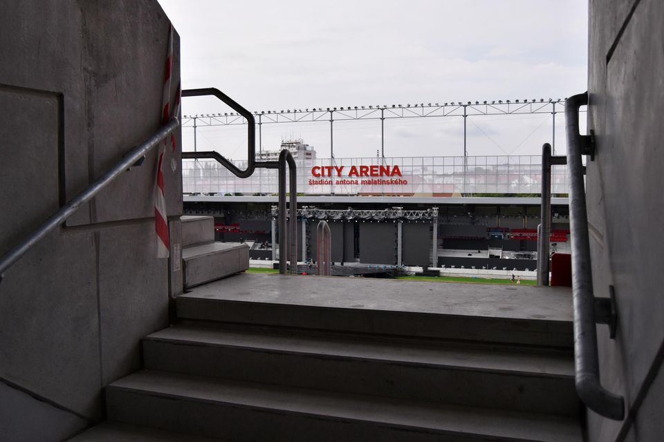 priestory futbalovej arény City Arena - Štadióna Antona Malatinského