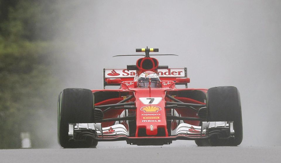 Kimi Räikkönen na Ferrari.